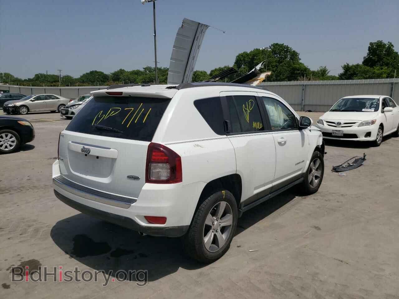 2016 JEEP COMPASS - VIN: 1C4NJDEB0GD795347 - Фото 4