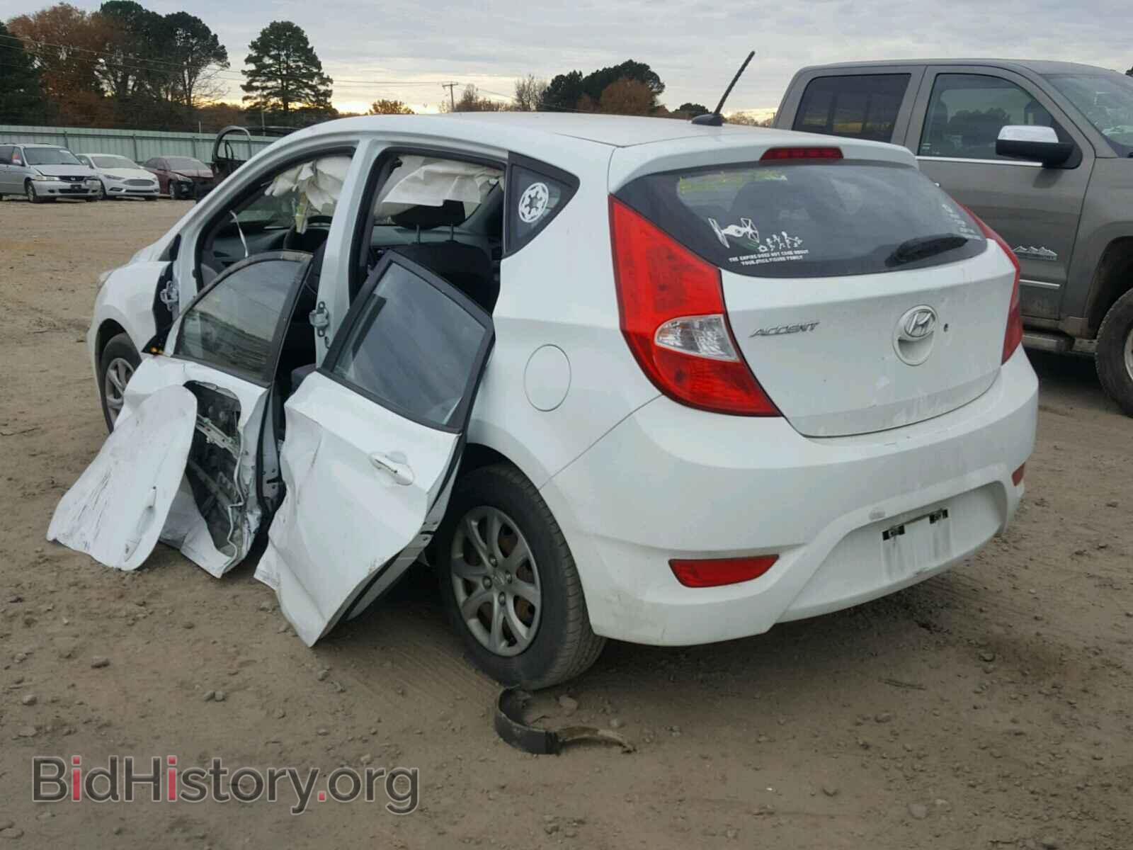 2012 HYUNDAI ACCENT - VIN: KMHCT5AE8CU044008 - Фото 3