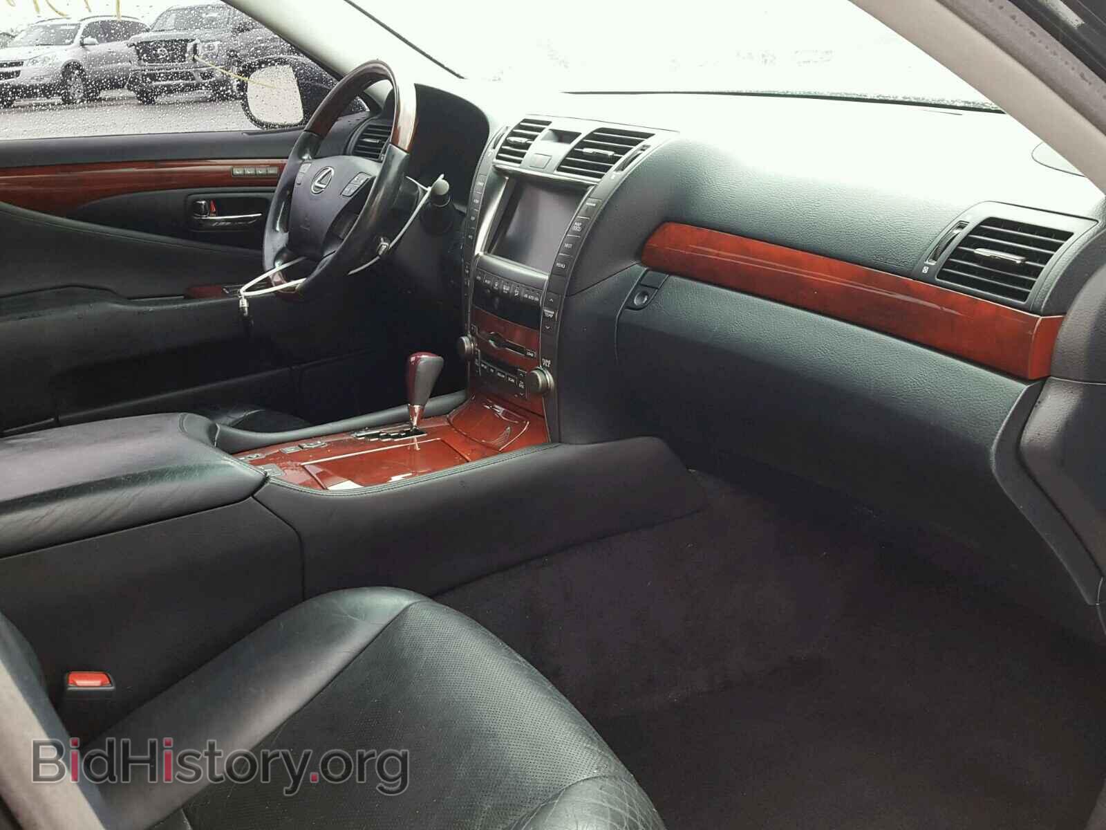 2009 LEXUS LS460 - VIN: JTHBL46F895084618 - Фото 5