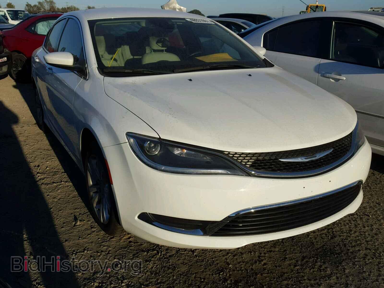 Фотография 1C3CCCAB9FN528626 - CHRYSLER 200 2015