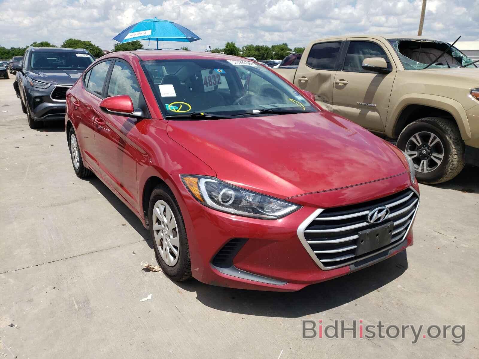 Photo 5NPD74LF3HH135704 - HYUNDAI ELANTRA 2017