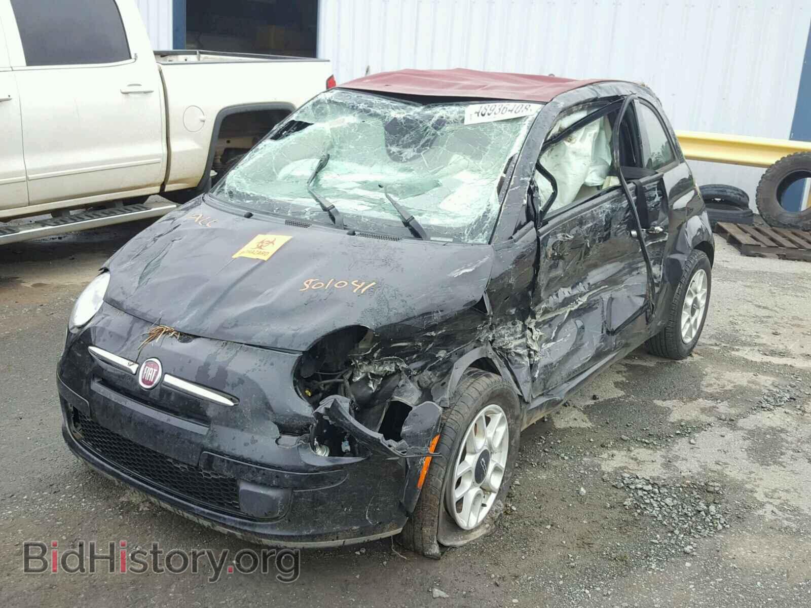2015 FIAT 500 - VIN: 3C3CFFDR9FT501041 - Photo 2