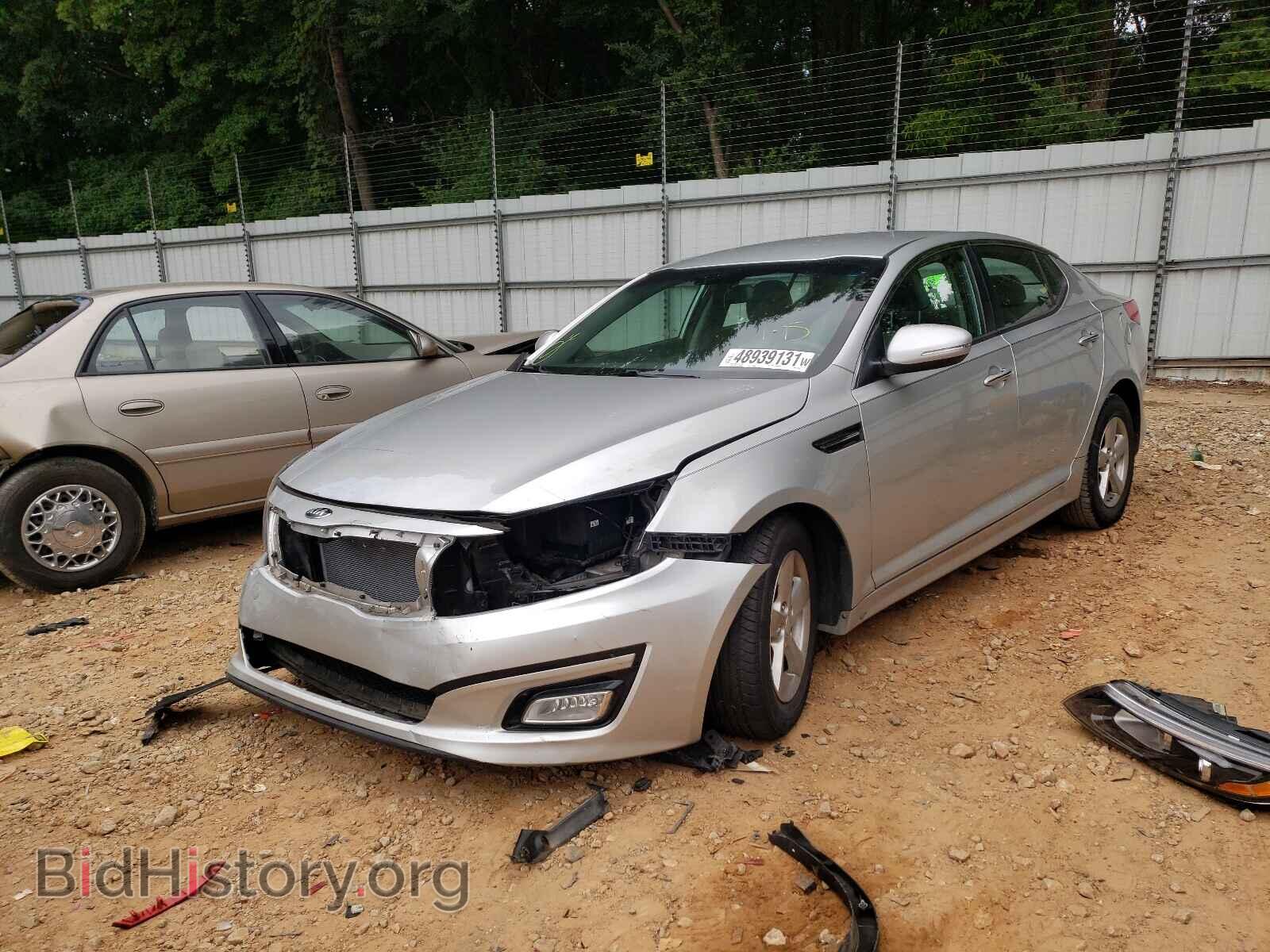 2014 KIA OPTIMA - VIN: KNAGM4A76E5489520 - Фото 2