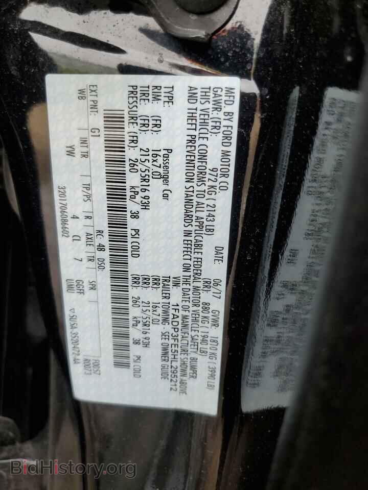 2017 FORD FOCUS - VIN: 1FADP3FE5HL295212 - Фото 12