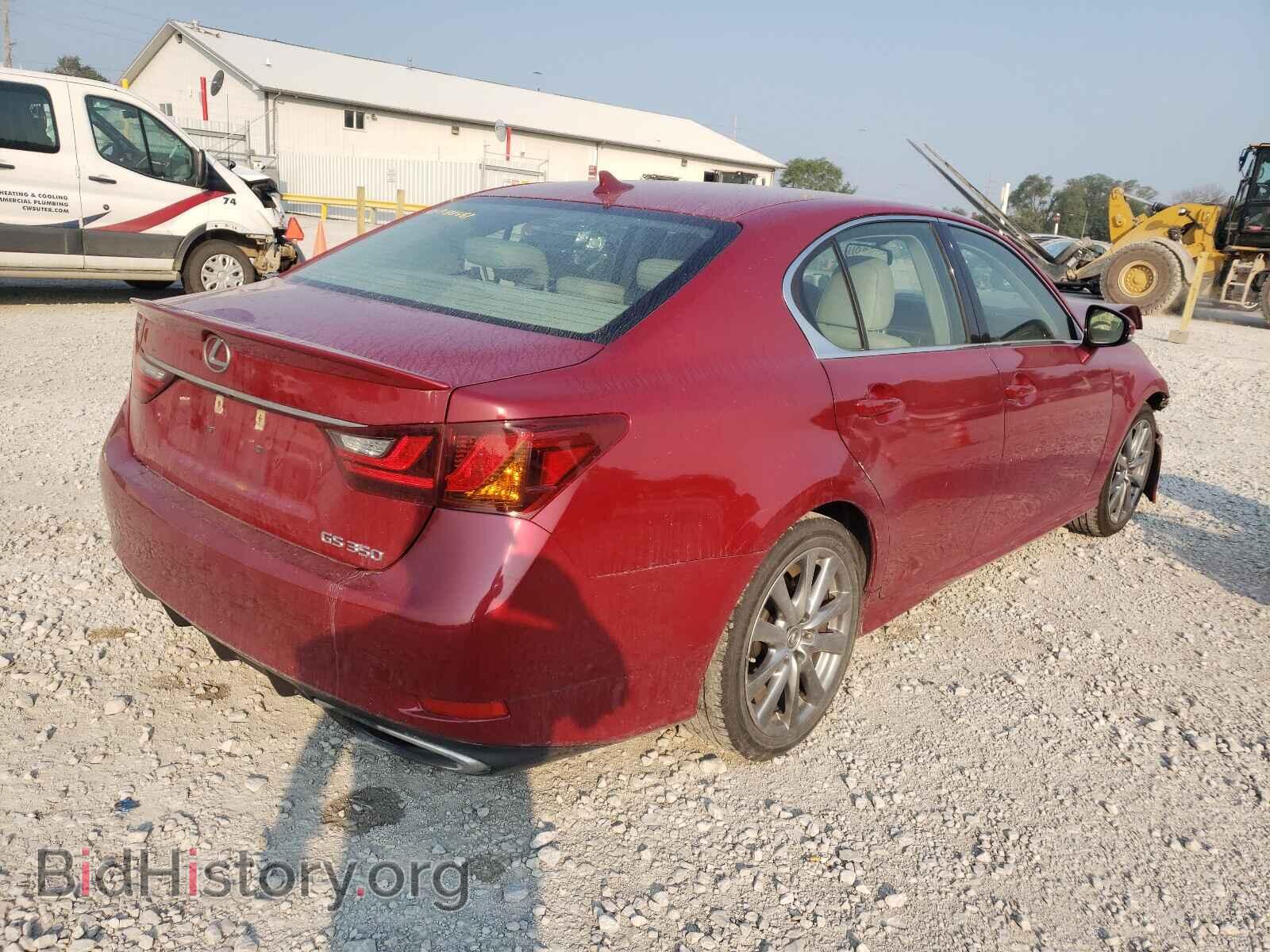 2014 LEXUS GS350 - VIN: JTHBE1BL4E5043868 - Фото 4
