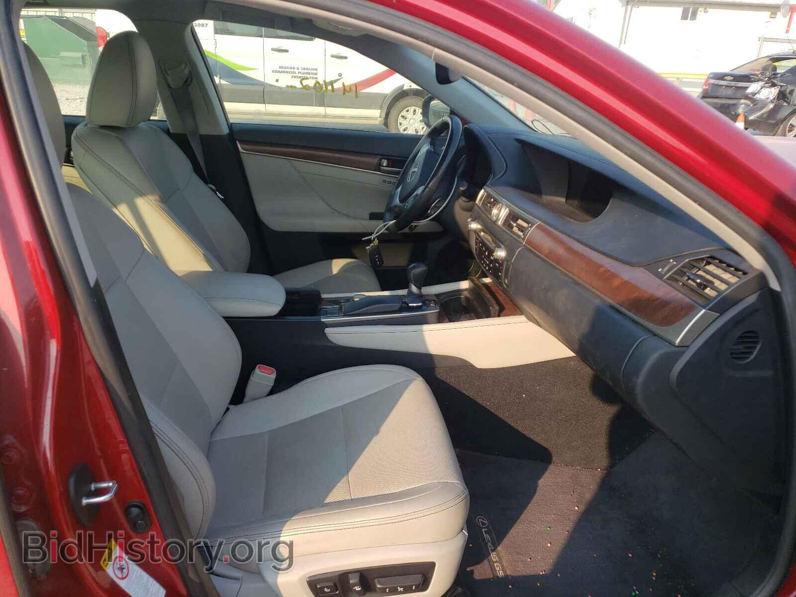 2014 LEXUS GS350 - VIN: JTHBE1BL4E5043868 - Фото 5