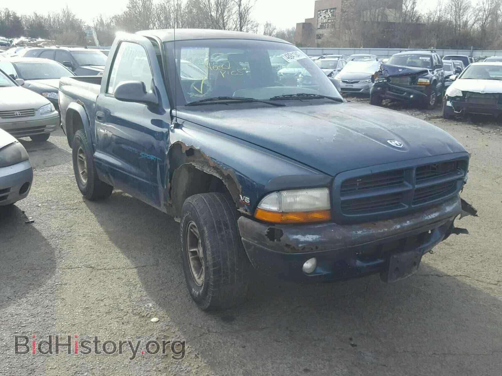 Фотография 1B7GG26X5WS535607 - DODGE DAKOTA 1998