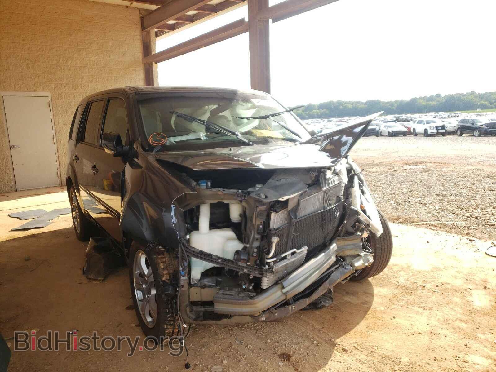 Photo 5FNYF4H44CB075208 - HONDA PILOT 2012