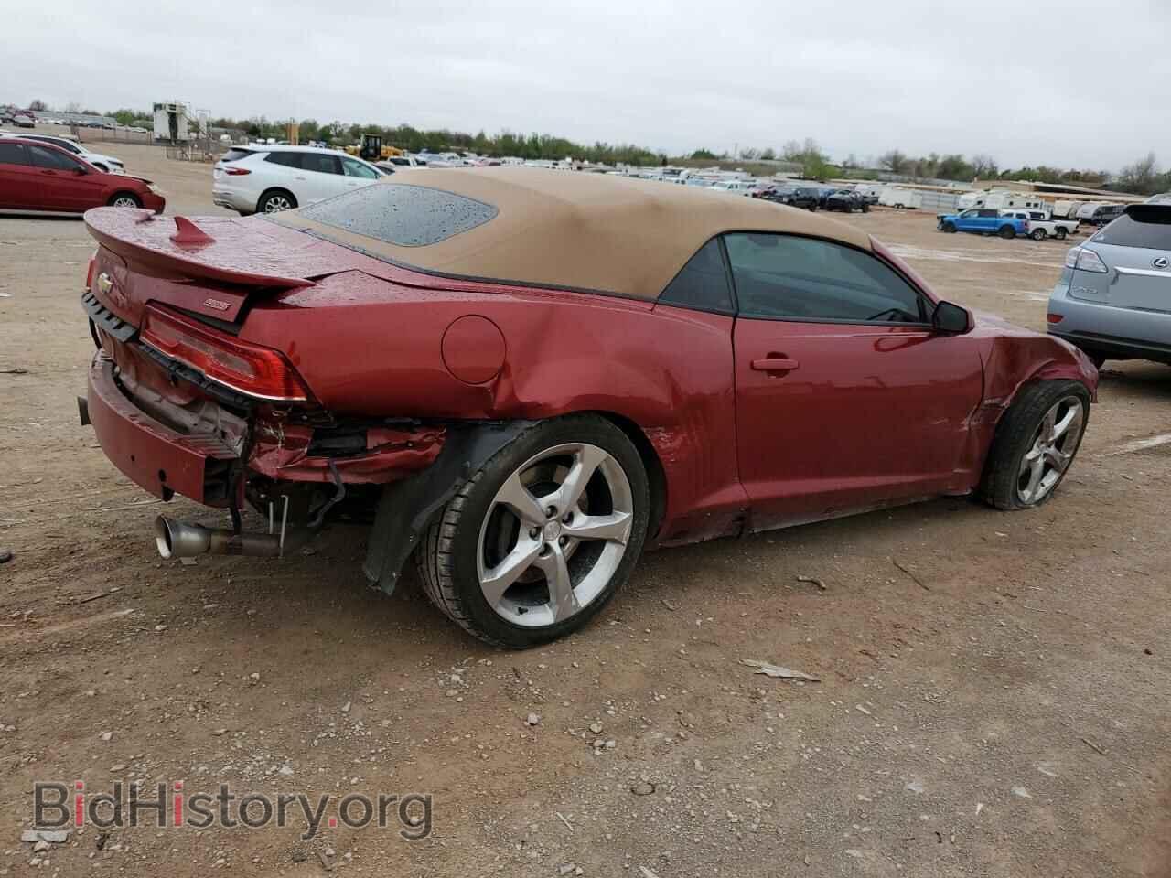 2014 CHEVROLET CAMARO - VIN: 2G1FK3DJ7E9182651 - Фото 3