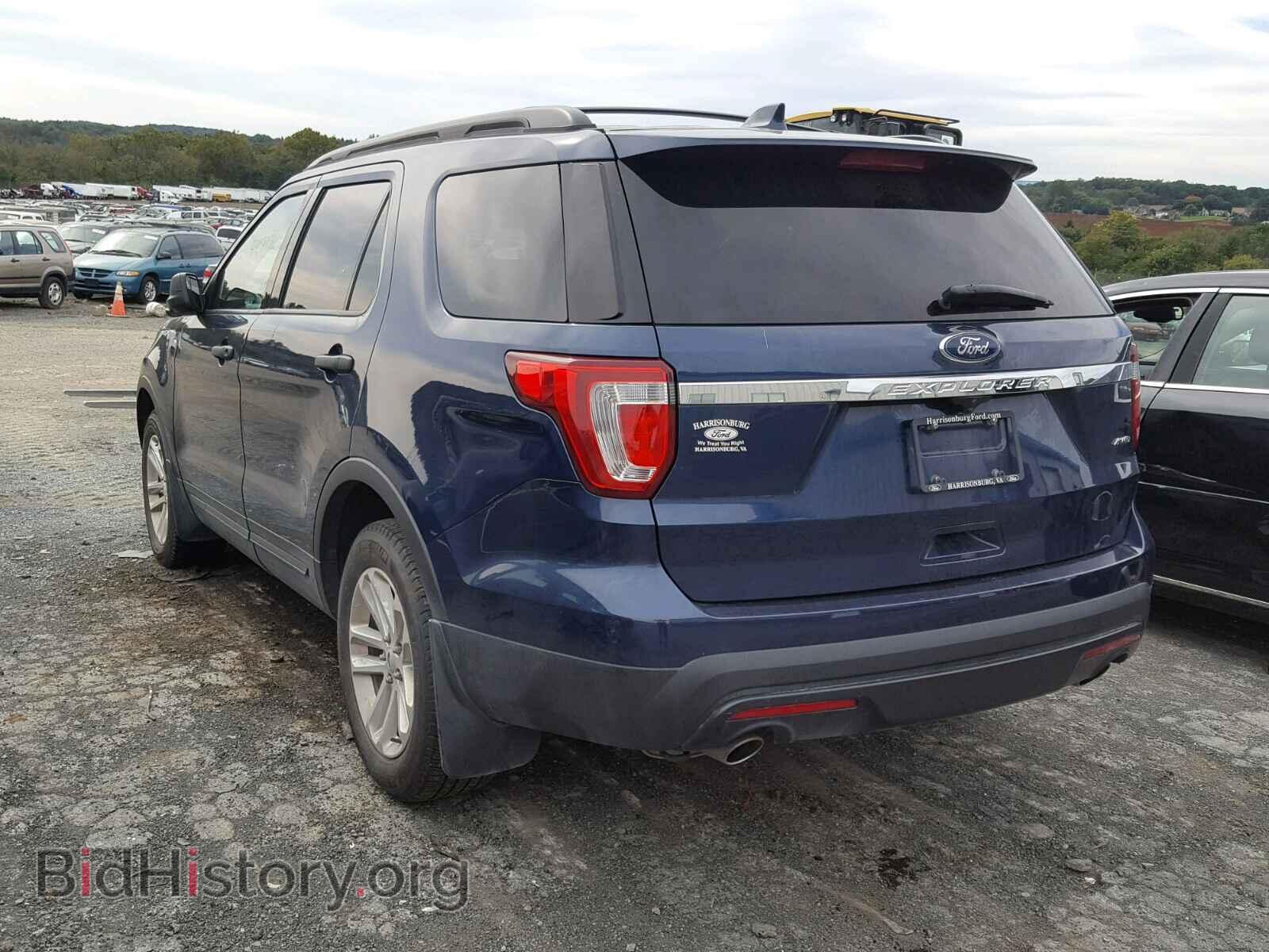 2017 FORD EXPLORER - VIN: 1FM5K8B82HGD00624 - Фото 3