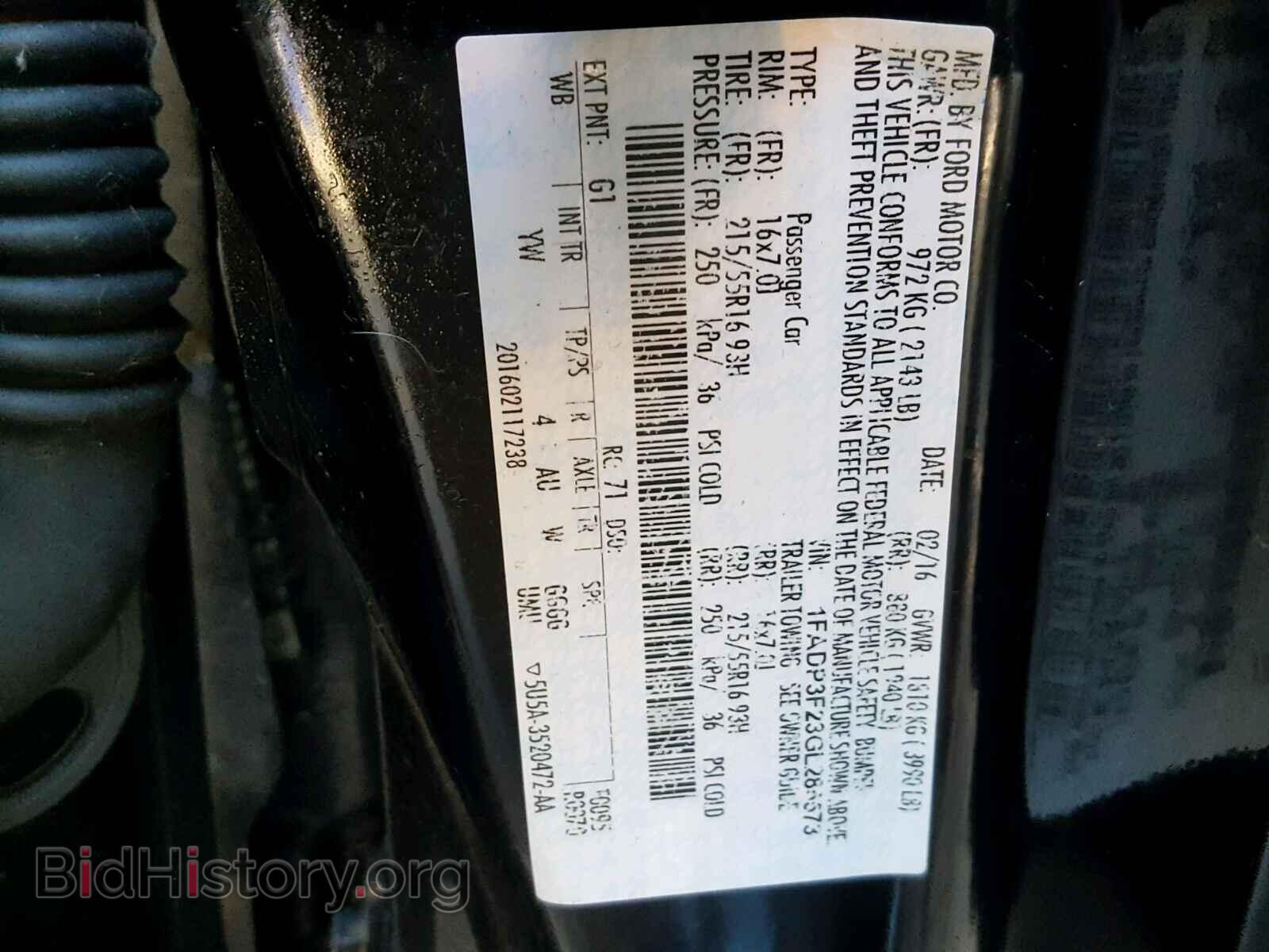2016 FORD FOCUS - VIN: 1FADP3F23GL285573 - Photo 10