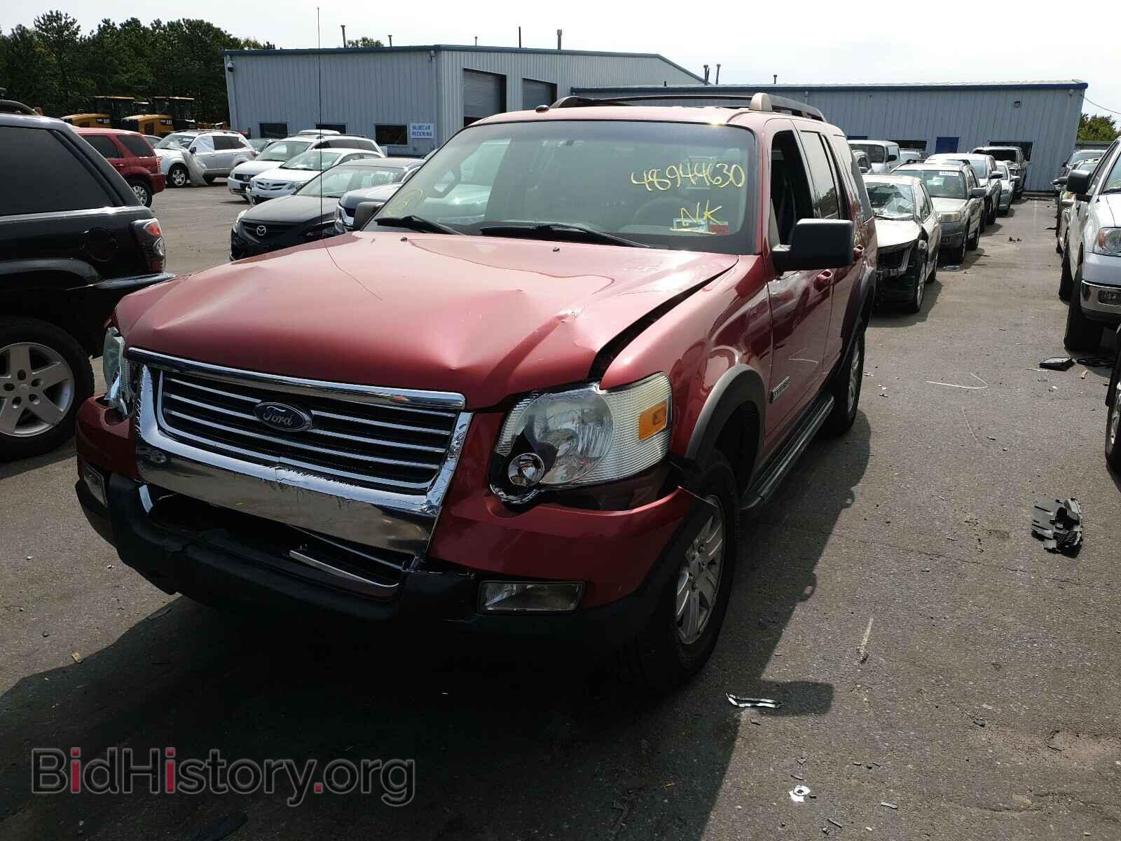 2007 FORD EXPLORER - VIN: 1FMEU73E77UA43405 - Фото 2