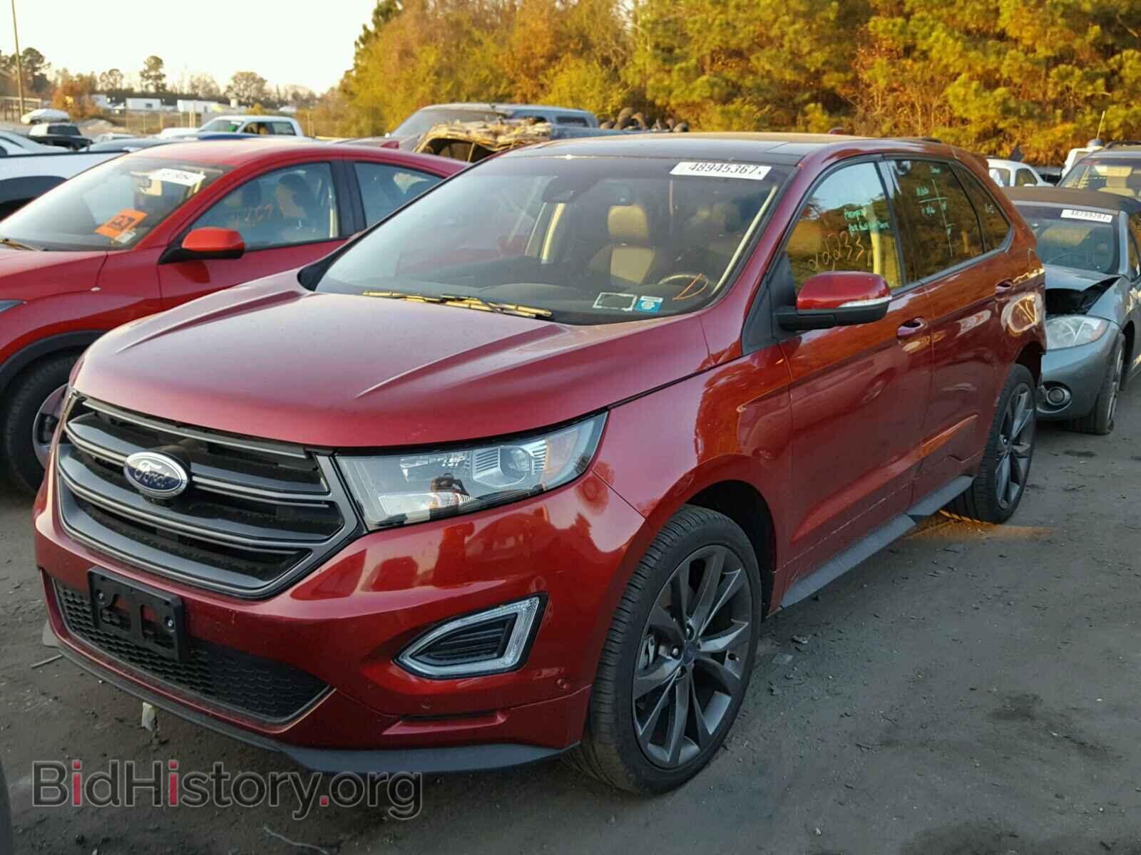 2015 FORD EDGE - VIN: 2FMTK4AP0FBB69660 - Фото 2