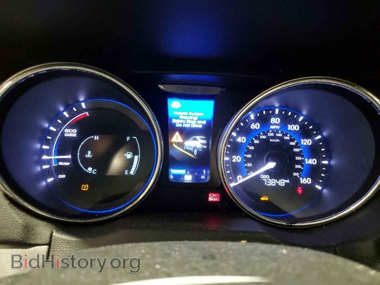 2012 HYUNDAI SONATA - VIN: KMHEC4A48CA044201 - Фото 9