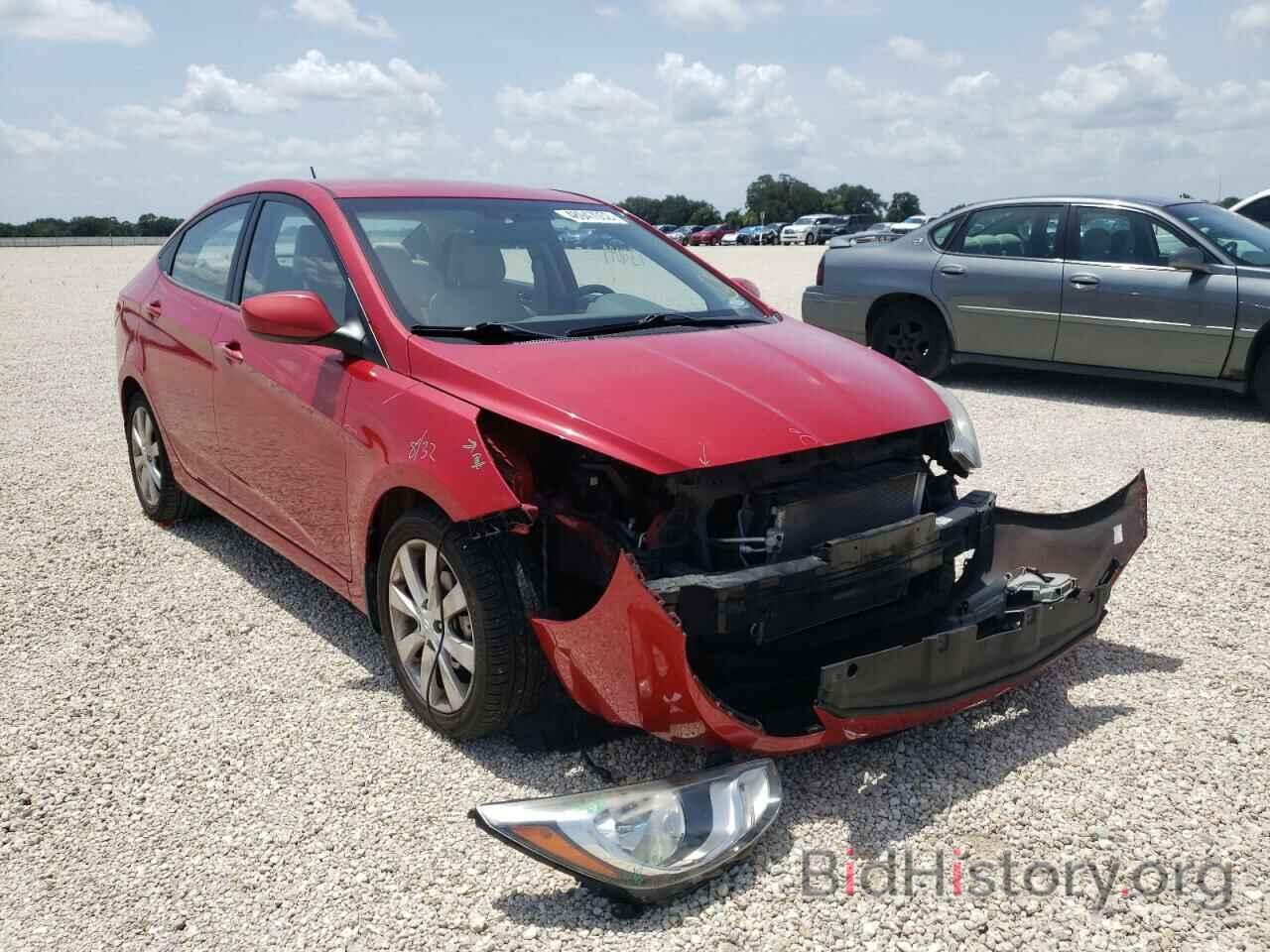 Photo KMHCU4AEXCU099910 - HYUNDAI ACCENT 2012