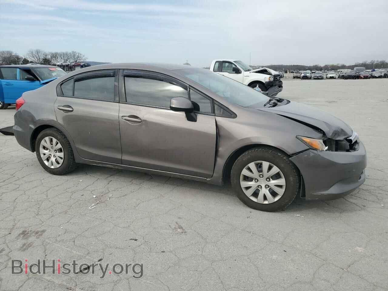 2012 HONDA CIVIC - VIN: 19XFB2F51CE087602 - Фото 4