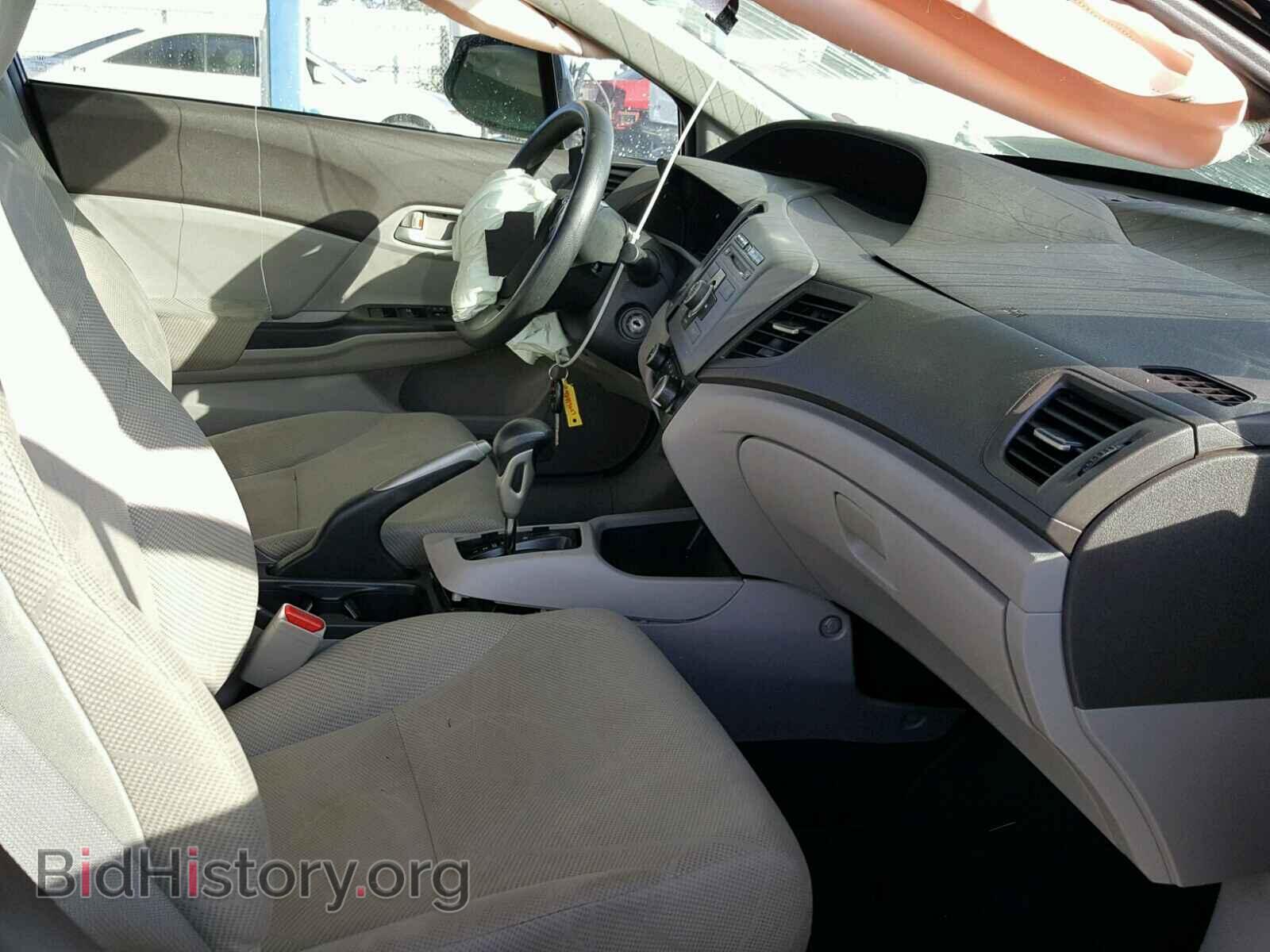 2012 HONDA CIVIC - VIN: 19XFB2F55CE350111 - Фото 5