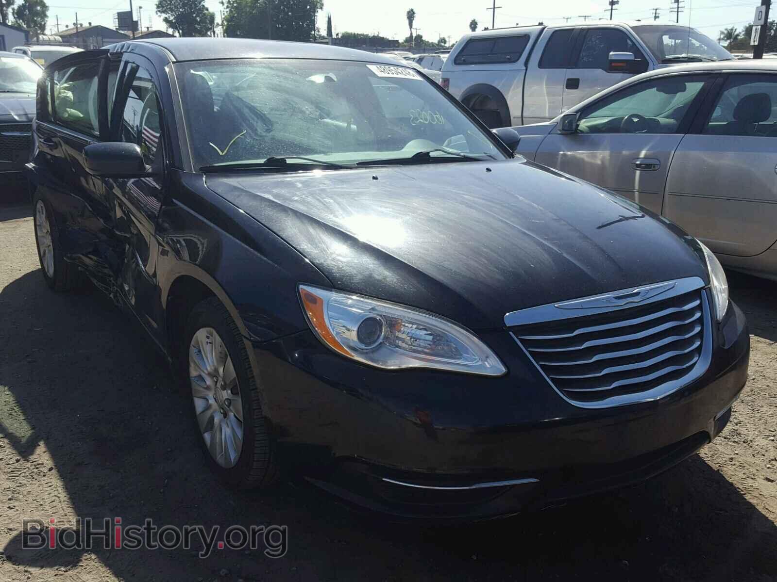 Фотография 1C3CCBAB4CN202884 - CHRYSLER 200 2012