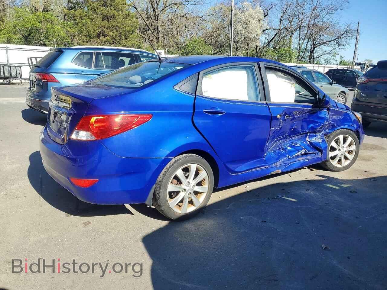 2012 HYUNDAI ACCENT - VIN: KMHCU4AE1CU181282 - Фото 3