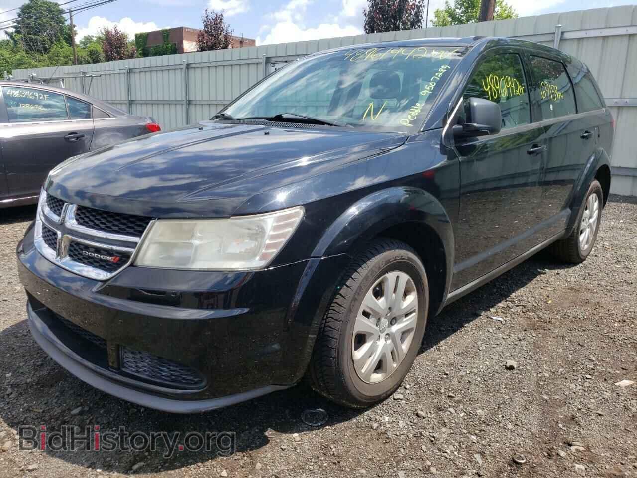 2014 DODGE JOURNEY - VIN: 3C4PDCAB4ET163992 - Фото 2