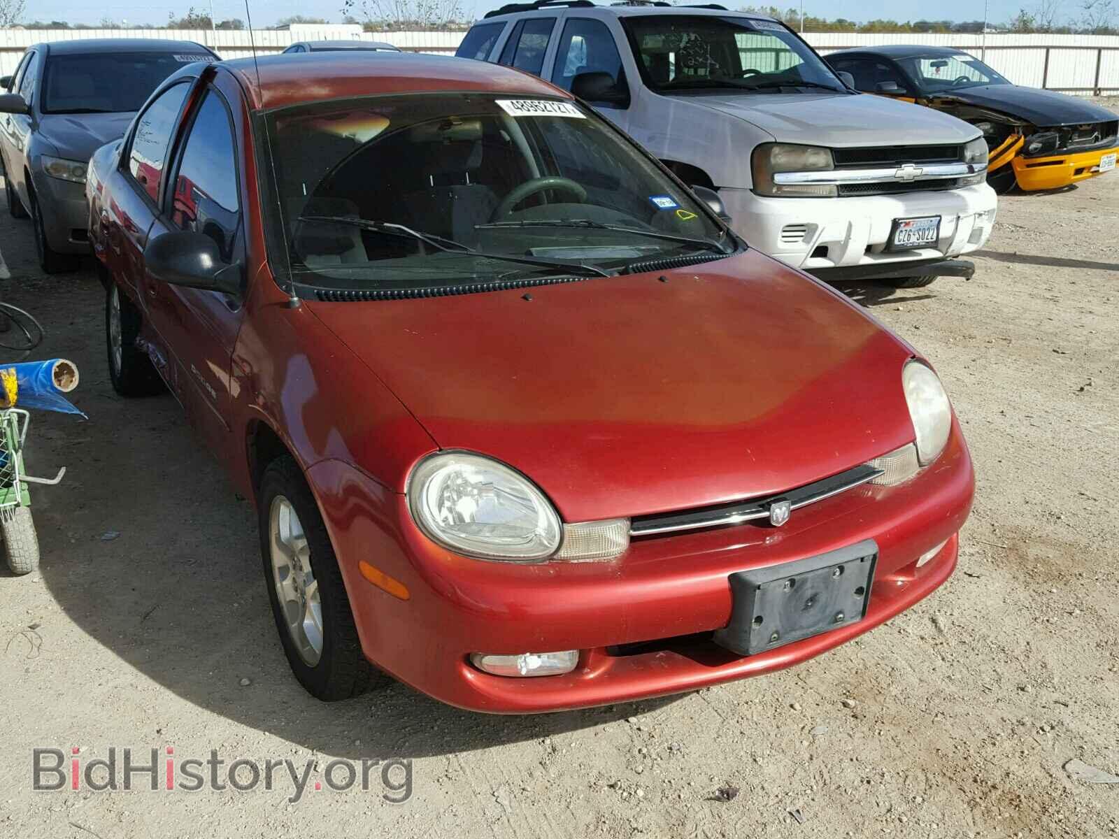Фотография 1B3ES46C0YD632883 - DODGE NEON 2000