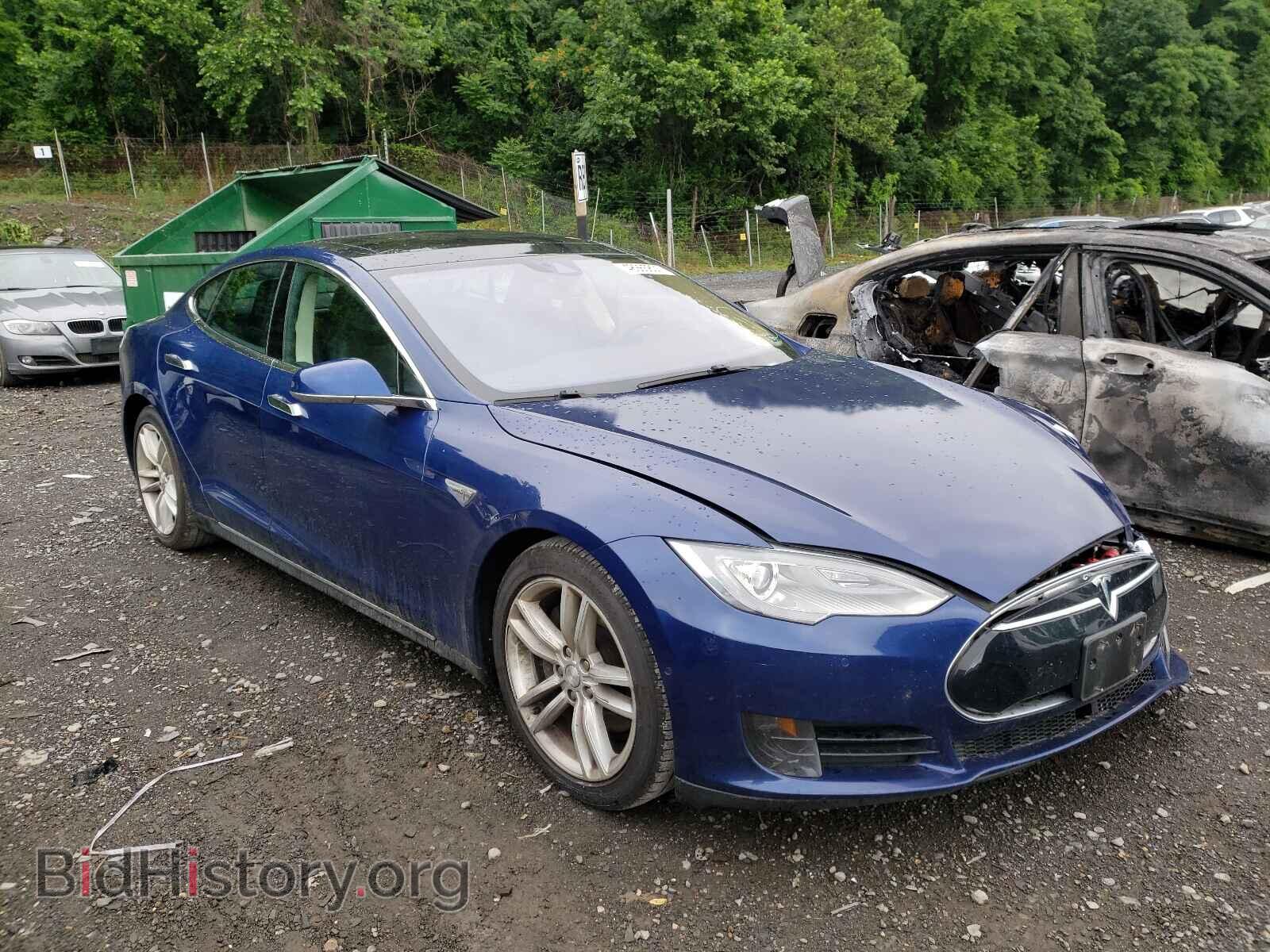 Photo 5YJSA1E2XFF105791 - TESLA MODEL S 2015