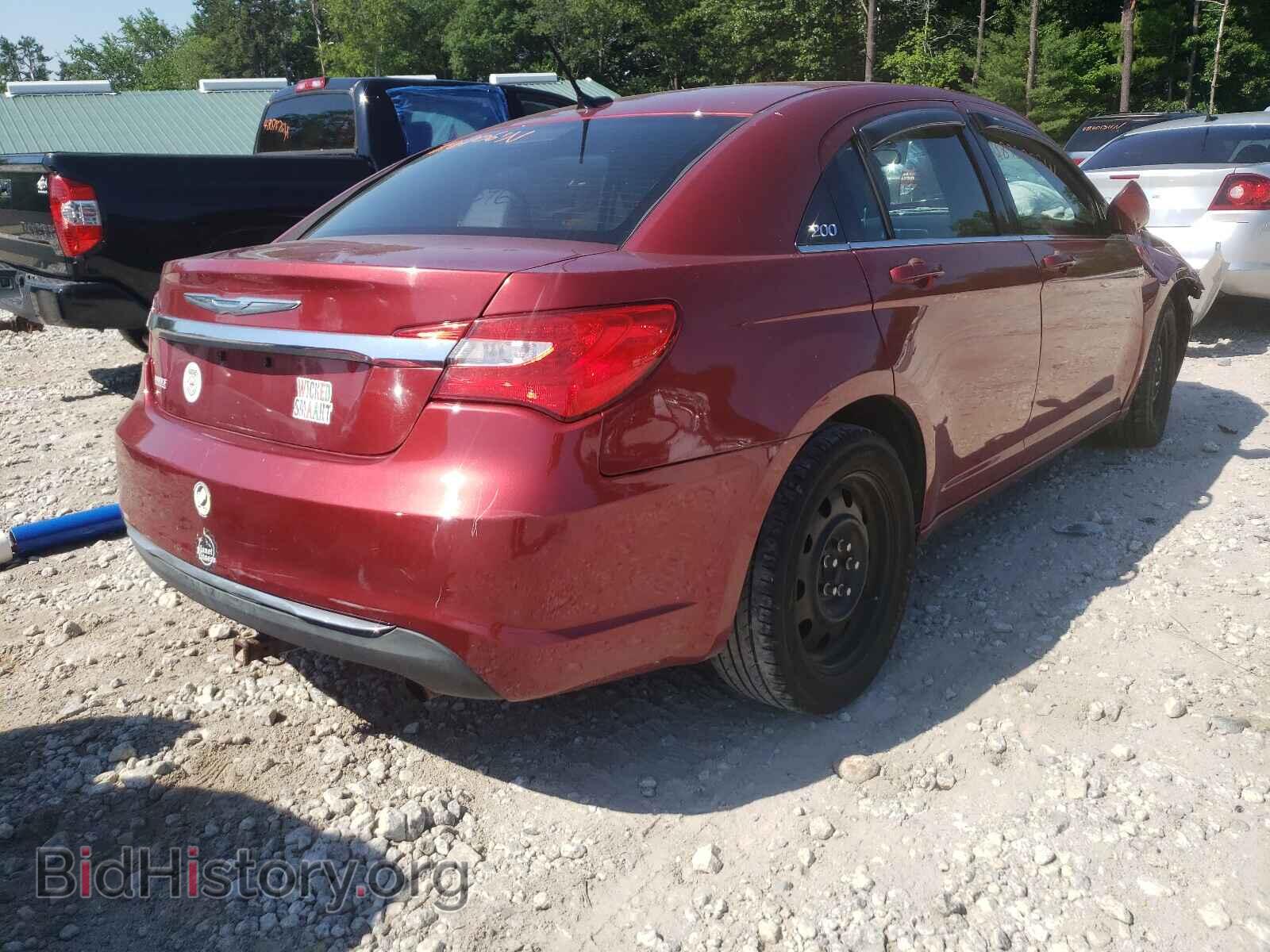 2012 CHRYSLER 200 - VIN: 1C3CCBAB6CN320435 - Фото 4