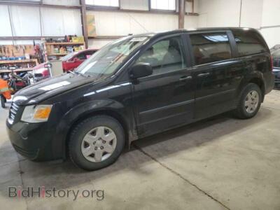 2010 Dodge CARAVAN SE, black — VIN 2D4RN4DEXAR485361, Copart