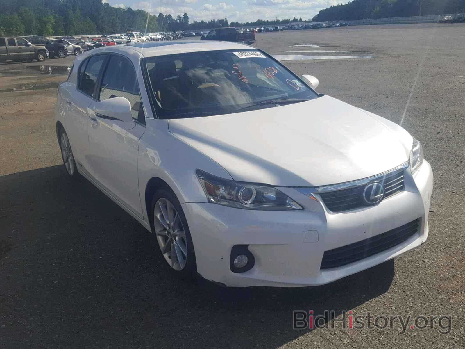 Photo JTHKD5BH0D2165021 - LEXUS CT 200 2013