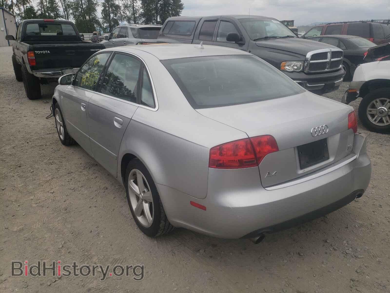 2007 AUDI A4 - VIN: WAUDH78EX7A023709 - Фото 3