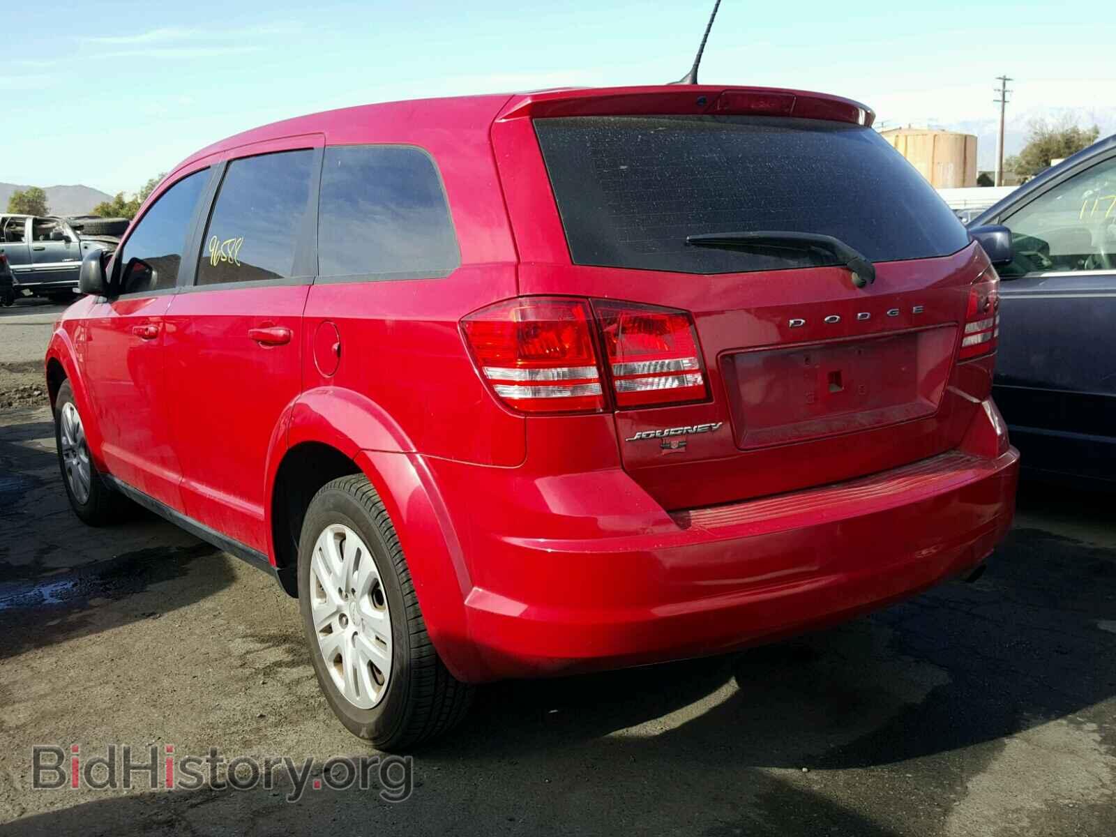 2014 DODGE JOURNEY - VIN: 3C4PDCAB5ET160096 - Фото 3