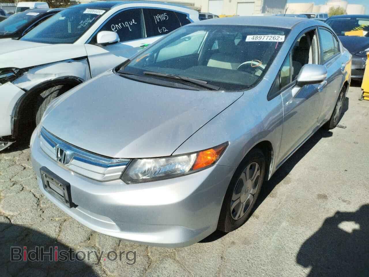 2012 HONDA CIVIC - VIN: JHMFB4F28CS008892 - Фото 2