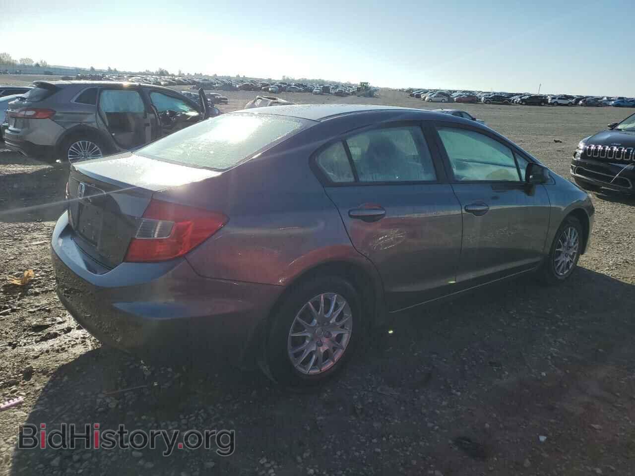 2012 HONDA CIVIC - VIN: 19XFB2F53CE087486 - Фото 3