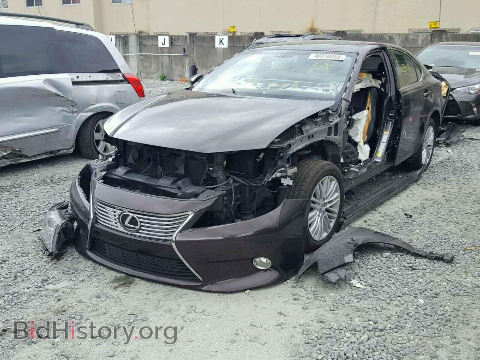 2013 LEXUS ES350 - VIN: JTHBK1GG2D2079613 - Фото 2