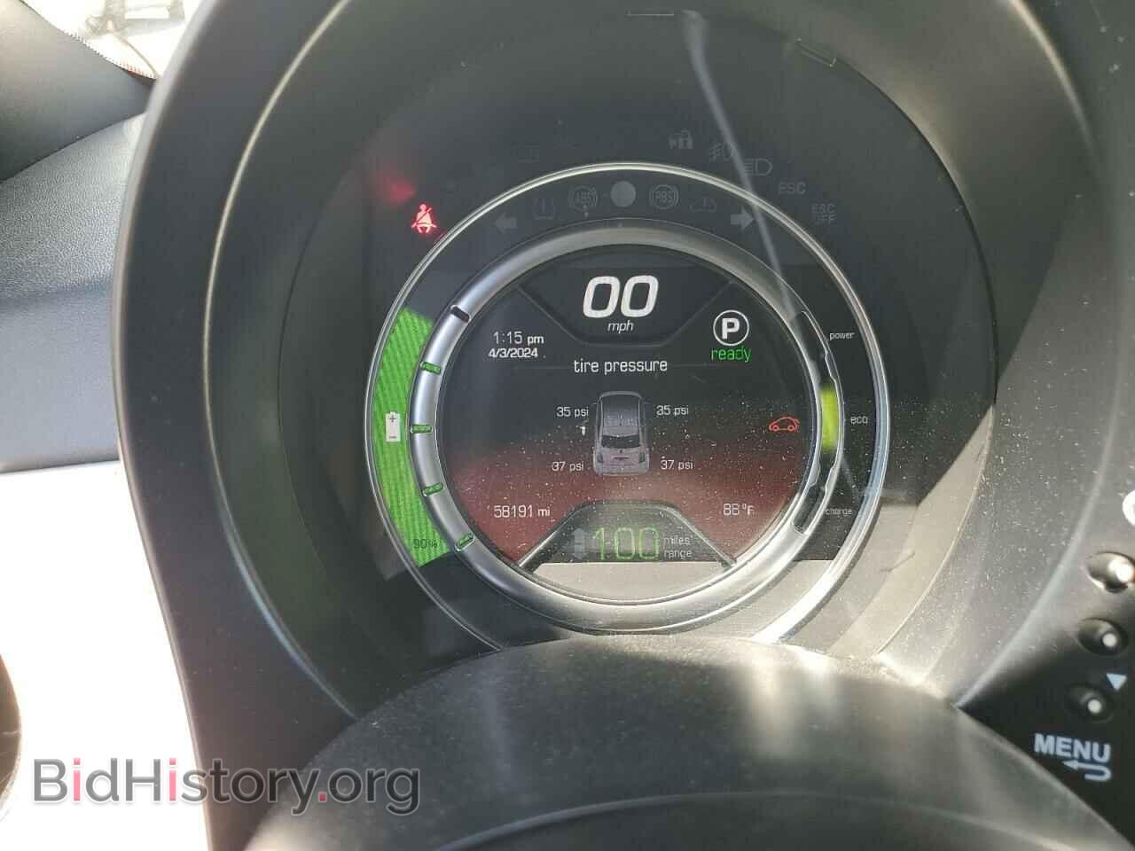2017 FIAT 500 - VIN: 3C3CFFGE3HT530059 - Фото 9