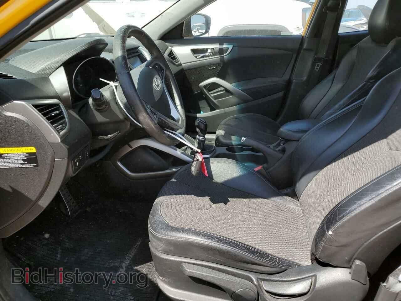 2012 HYUNDAI VELOSTER - VIN: KMHTC6AD4CU082168 - Фото 7
