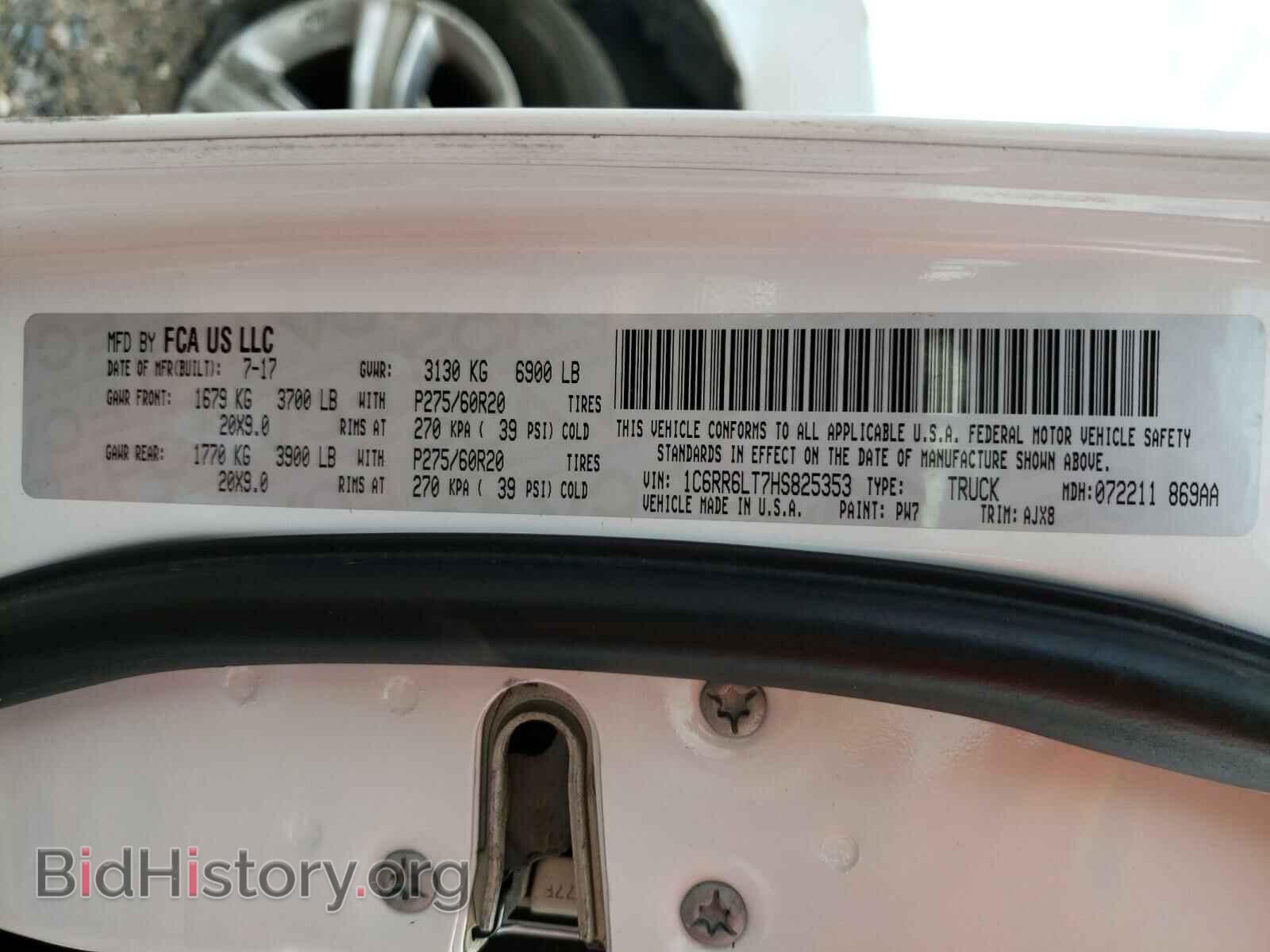 2017 RAM 1500 - VIN: 1C6RR6LT7HS825353 - Фото 10