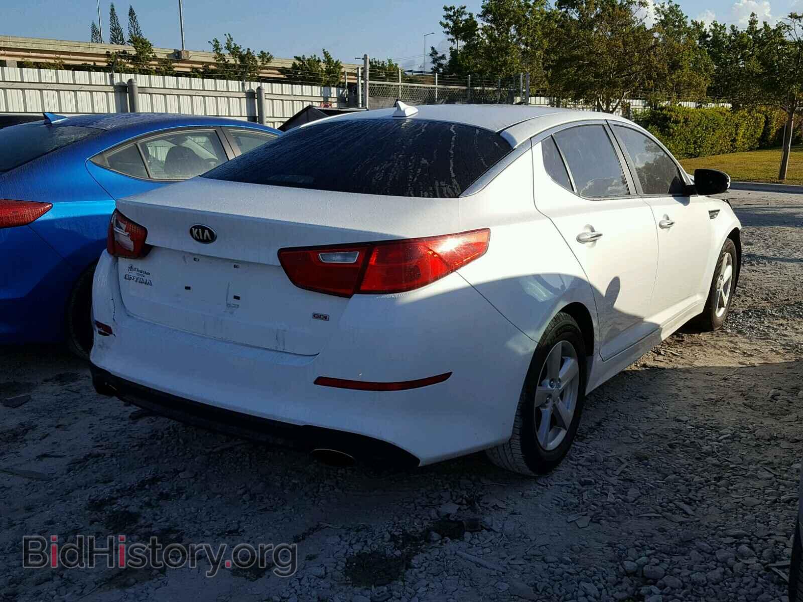 2015 KIA OPTIMA - VIN: KNAGM4A70F5593079 - Photo 4