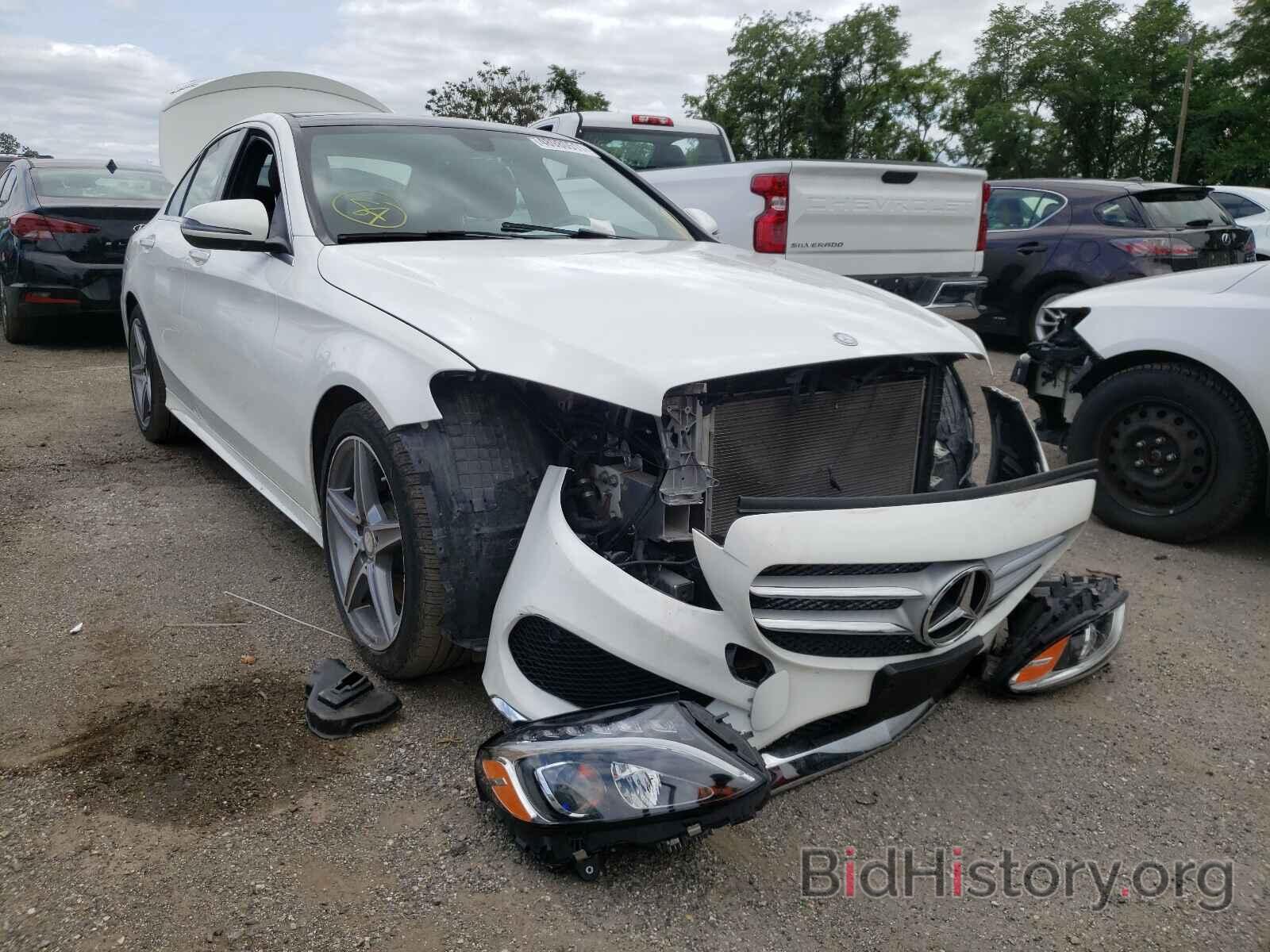 Photo 55SWF4KB9GU109923 - MERCEDES-BENZ C CLASS 2016