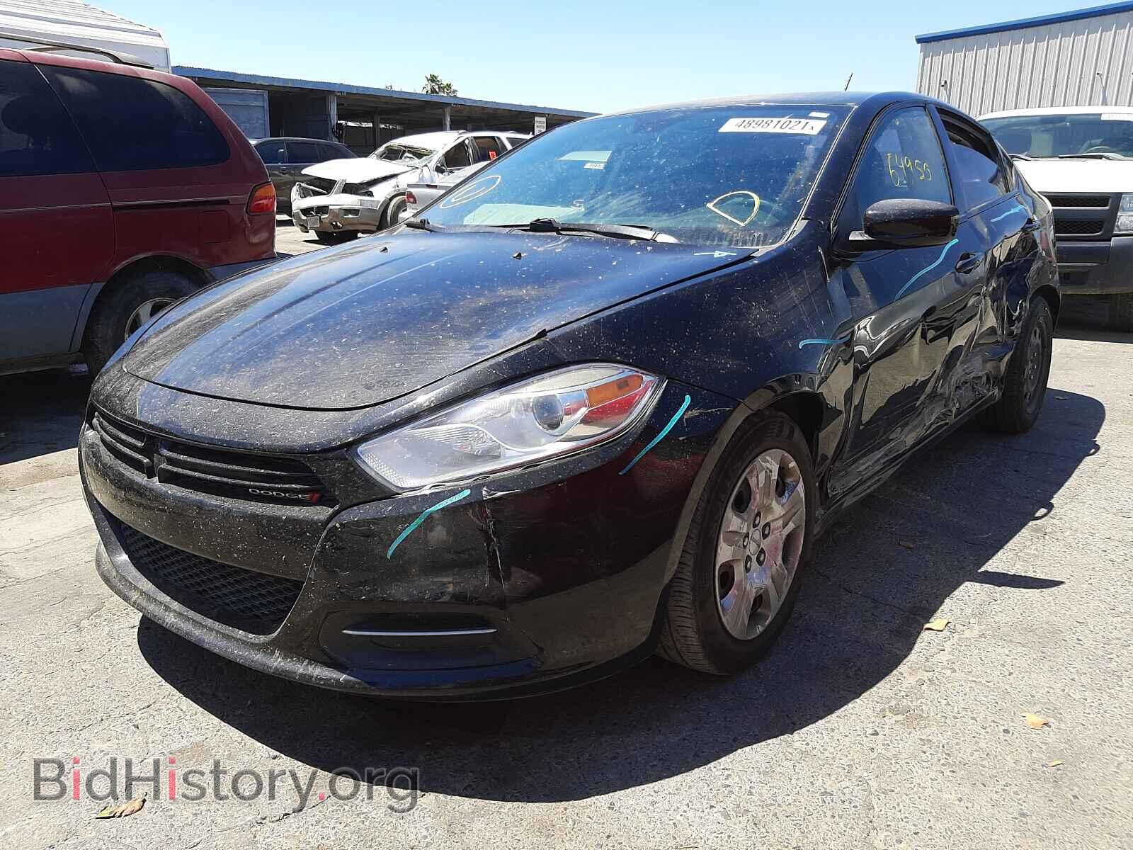 2016 DODGE DART - VIN: 1C3CDFAA8GD593657 - Фото 2