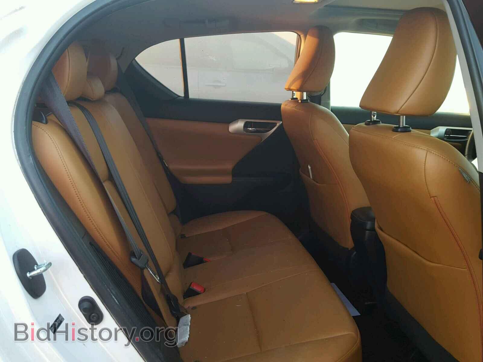 2013 LEXUS CT 200 - VIN: JTHKD5BH7D2149592 - Фото 6