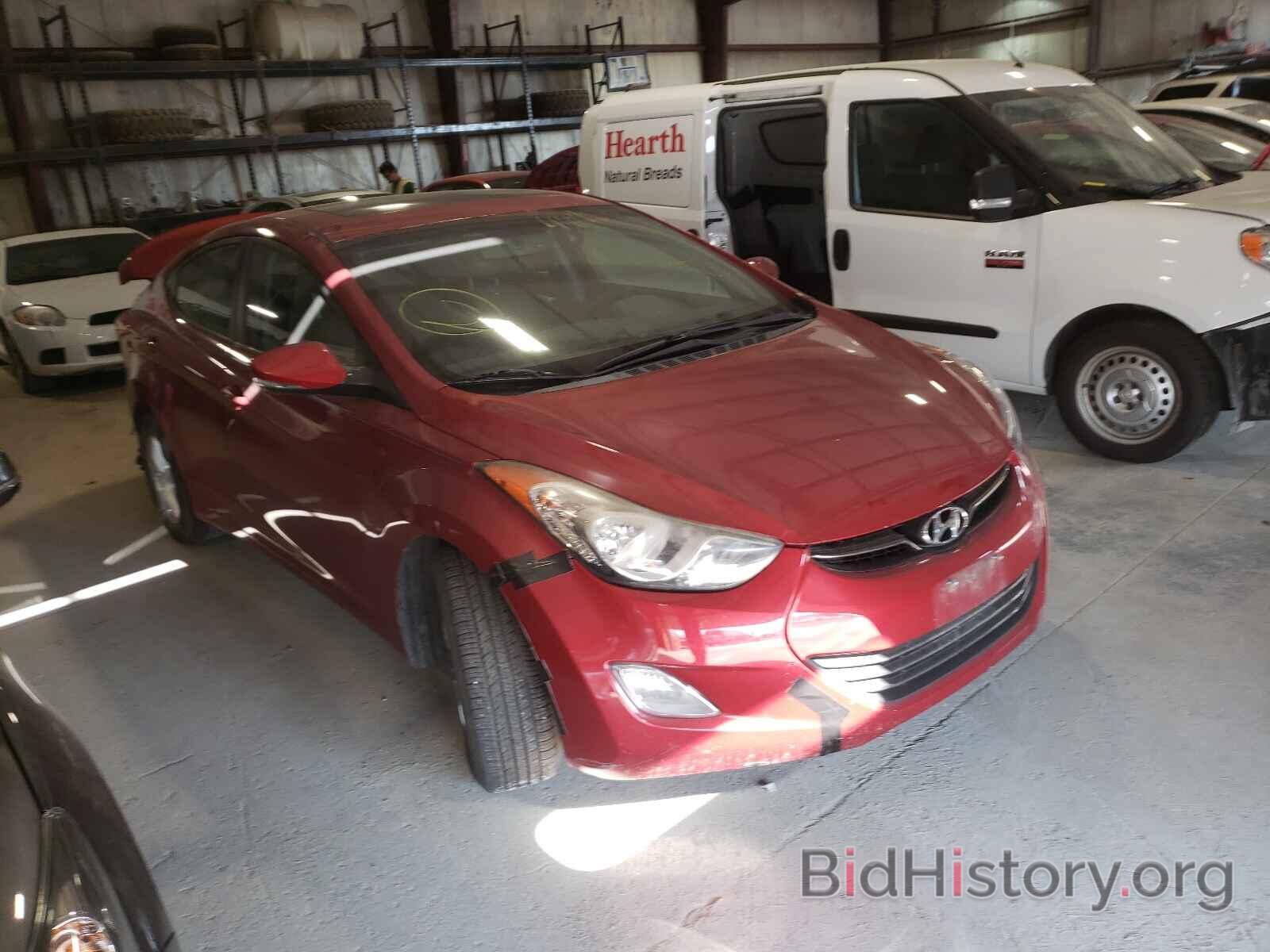 Photo KMHDH4AEXCU494419 - HYUNDAI ELANTRA 2012