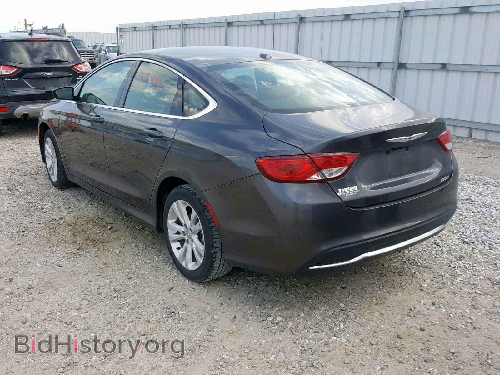Фотография 1C3CCCAB0GN154232 - CHRYSLER 200 2016