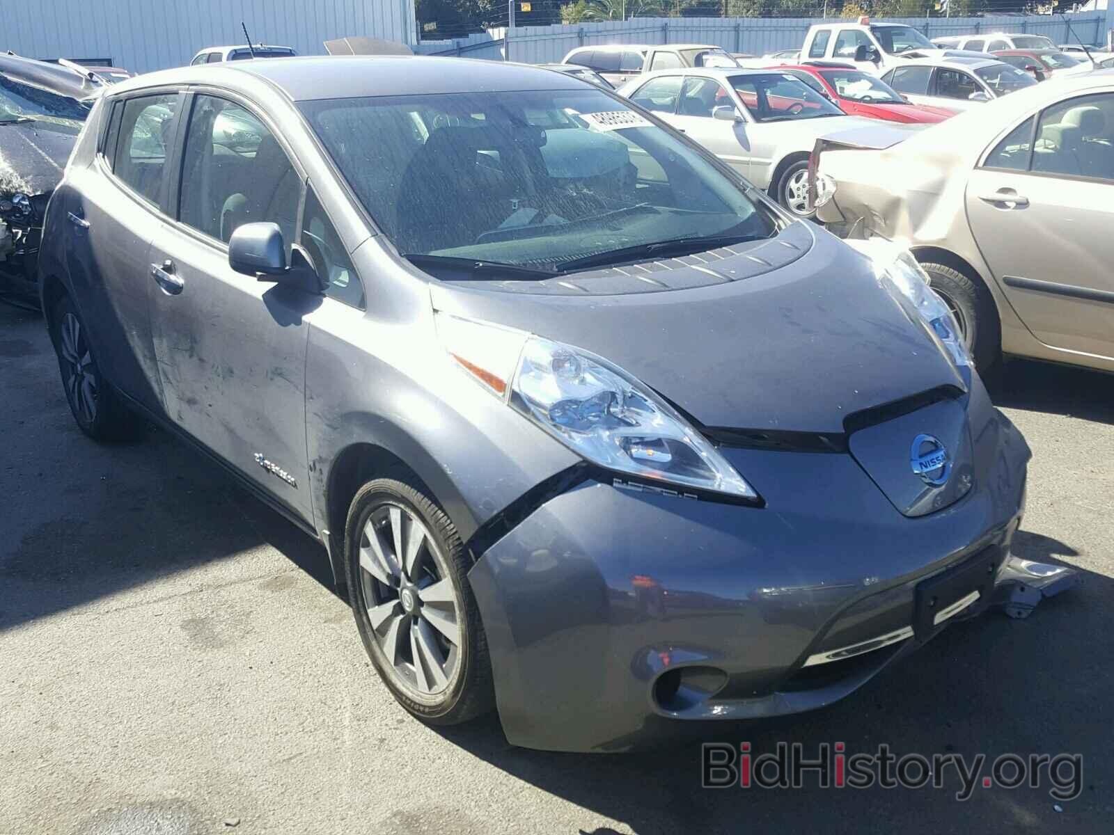 Photo 1N4AZ0CP6FC326191 - NISSAN LEAF 2015