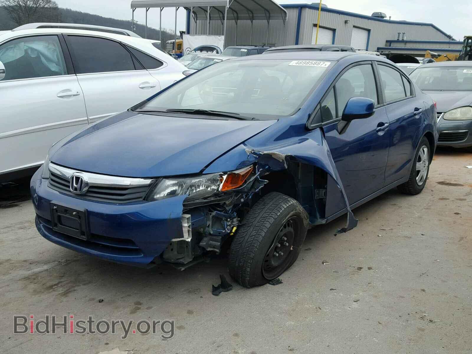 2012 HONDA CIVIC - VIN: 19XFB2F50CE039007 - Фото 2
