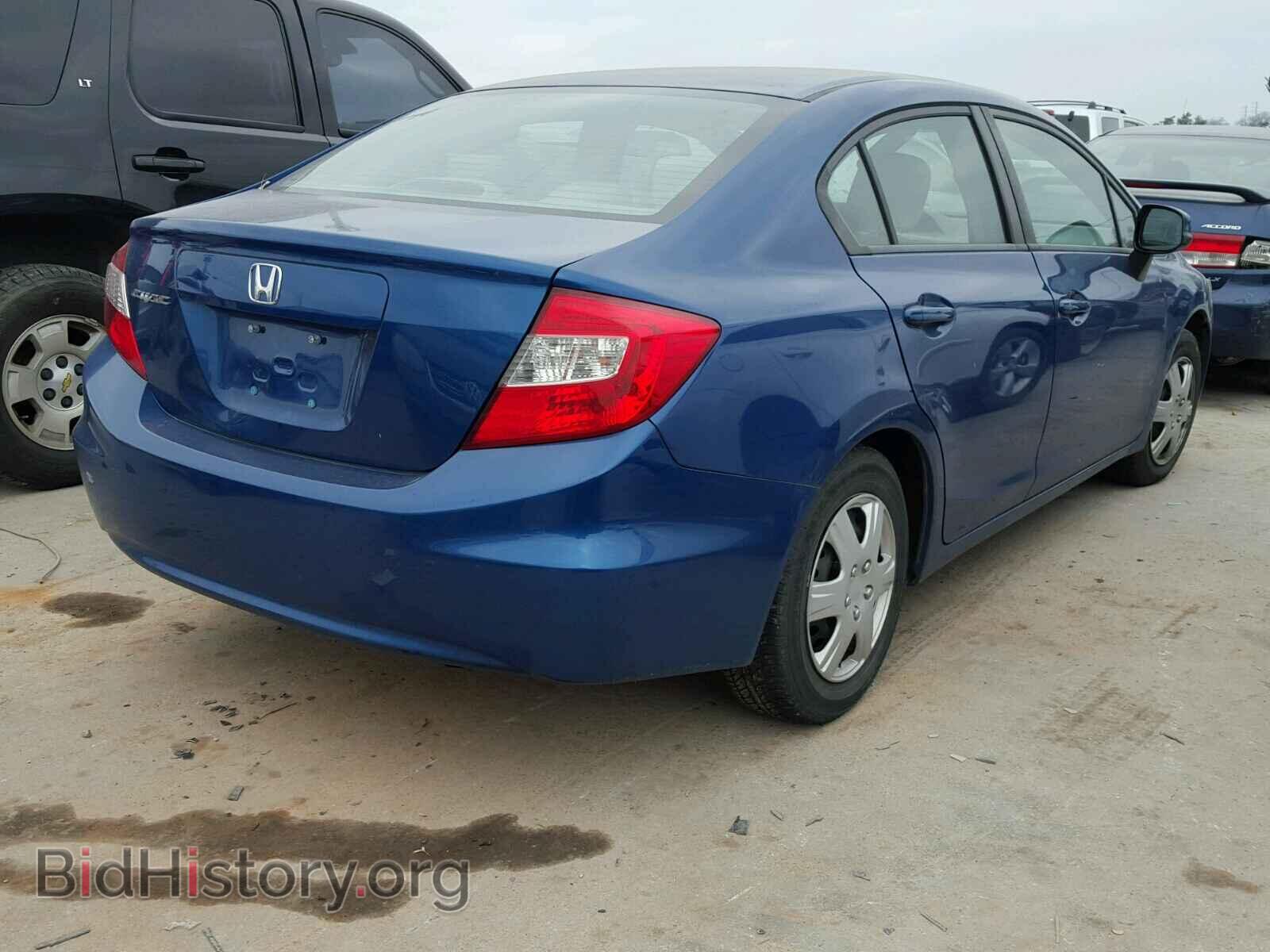 2012 HONDA CIVIC - VIN: 19XFB2F50CE039007 - Фото 4
