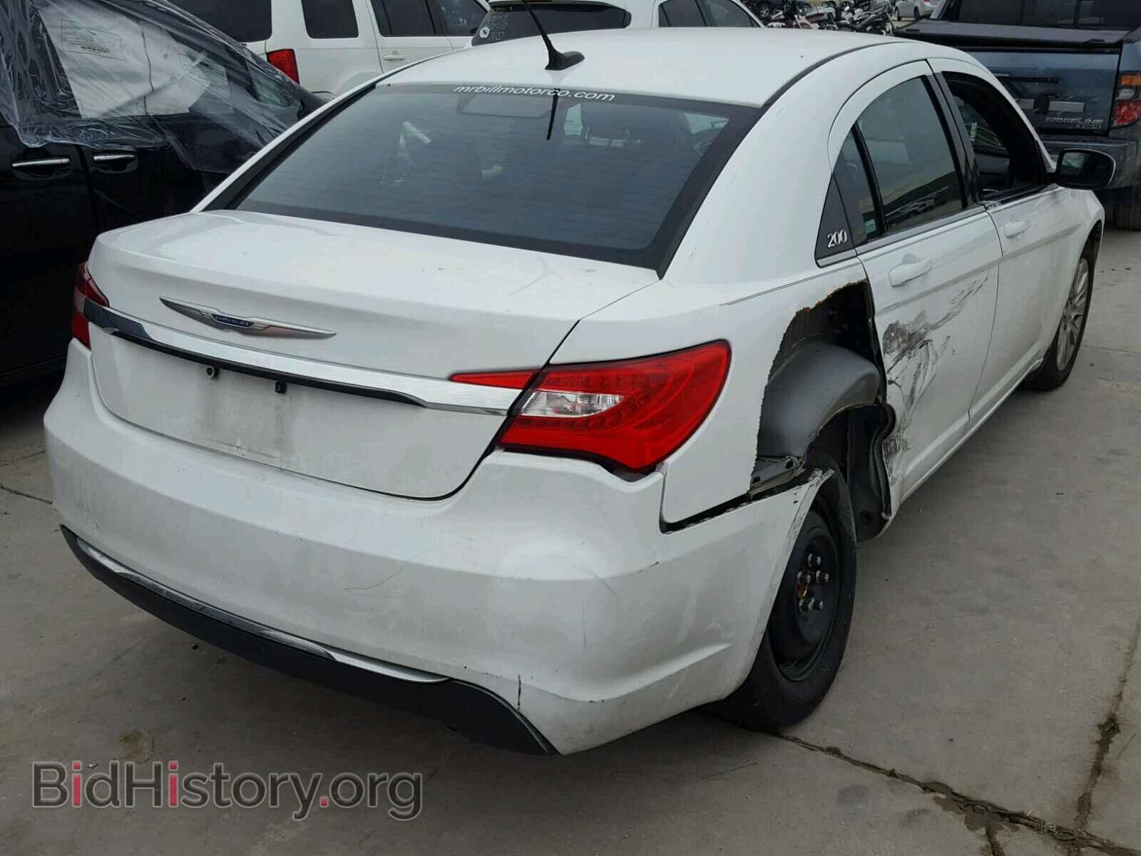 2014 CHRYSLER 200 - VIN: 1C3CCBAB5EN205800 - Фото 4