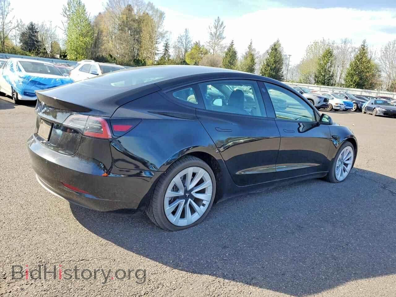 2022 TESLA MODEL 3 - VIN: 5YJ3E1EA5NF370942 - Photo 3