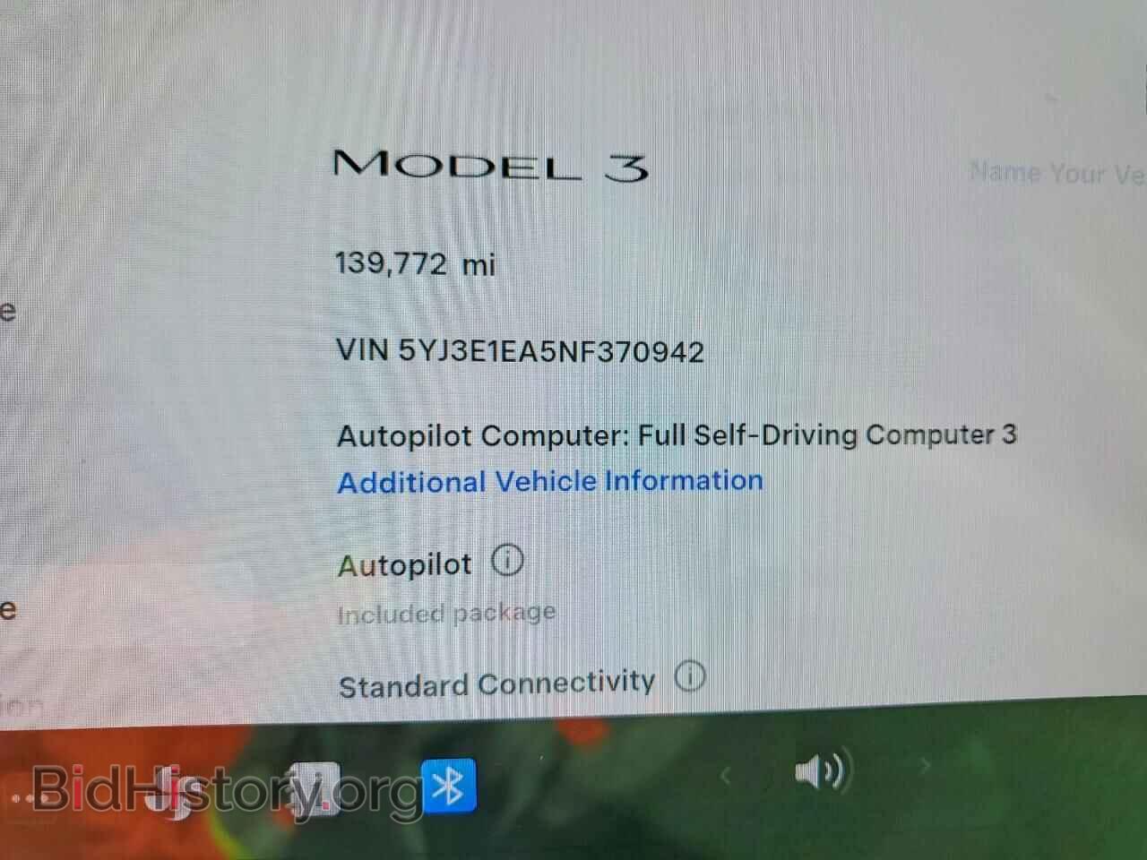 2022 TESLA MODEL 3 - VIN: 5YJ3E1EA5NF370942 - Photo 9