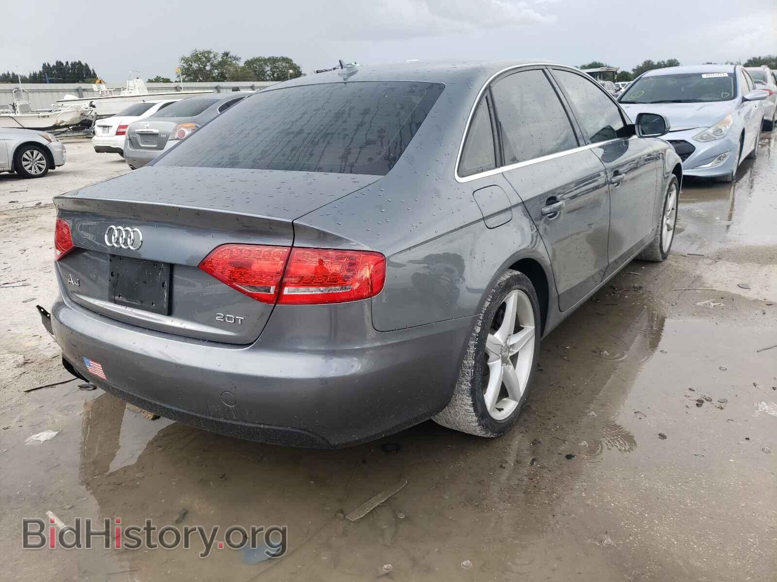 2012 AUDI A4 - VIN: WAUAFAFLXCN001784 - Фото 4